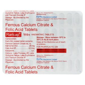 Raricap Tablet 40'S