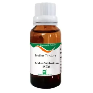 Bio India Acidum Sulphuricum 1X (Q) (30ml)