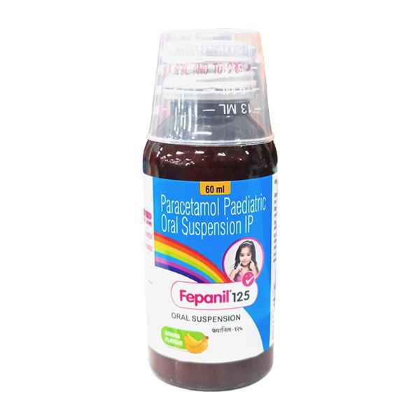 Fepanil 125 Banana Flavour Oral Suspension 60ml