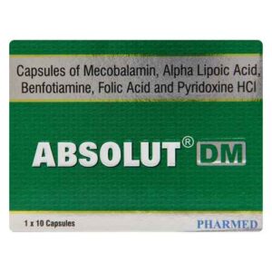 ABSOLUT DM CAPS 10`S