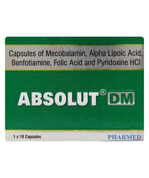 ABSOLUT DM CAPS 10`S