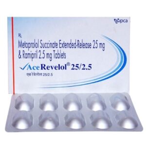 ACE REVELOL 25/2.5MG TAB 7`S