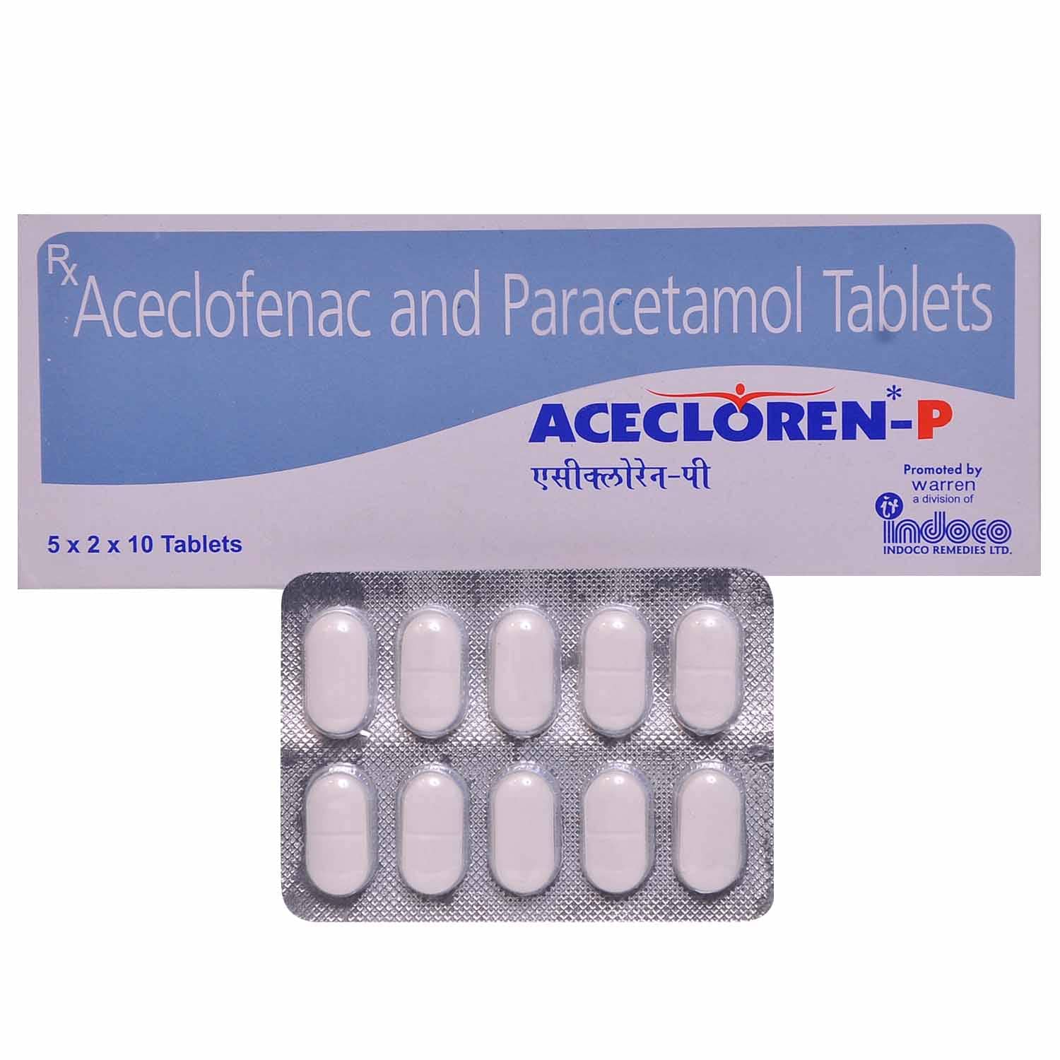 ACECLOREN P TAB 10`S
