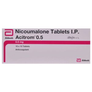 ACITROM 0.5MG TAB 10`S