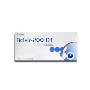 ACIVIR 200MG DT TAB 10`S