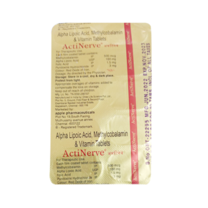 ACTINERVE TAB 10`S