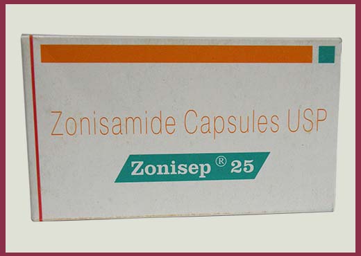 ZONISEP 25MG TAB 10`S
