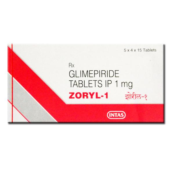 ZORYL 1MG TAB 15`S