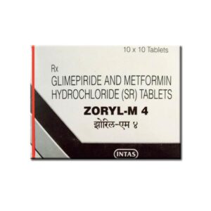 ZORYL M 4MG TAB 10`S