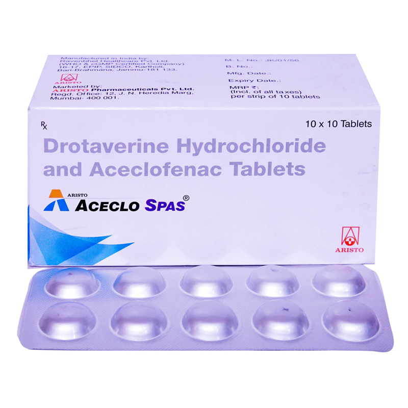 ACECLO SPAS TAB 10`S