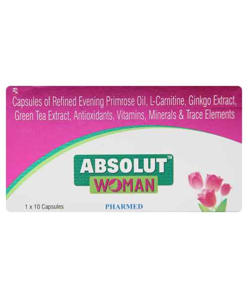 ABSOLUT WOMEN CAPS 10`S