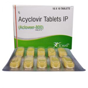 ACLOVEER 800MG TAB 10`S