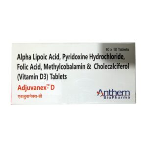 ADJUVANEX D TAB 10`S