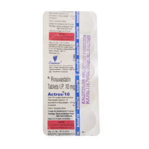 ACTROS 10MG TAB 10`S