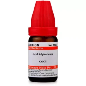 Willmar Schwabe India Acid Sulphuricum CM CH (10ml)