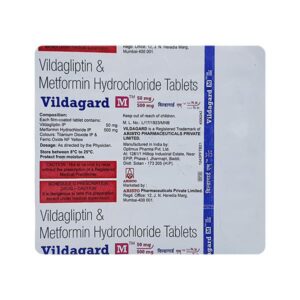 VILDAGARD M 50/500mg Tablet 15's