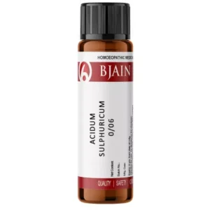 BJain Acidum Sulphuricum LM 0/6 (6g)