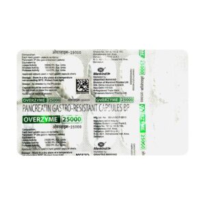 OVERZYME 25000 Capsule 10's
