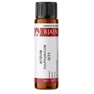 BJain Acidum Sulphuricum LM 0/25 (6g)