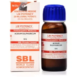 SBL Acidum Sulphuricum LM 0/6 (20g)