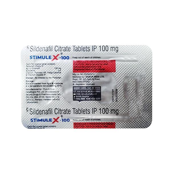 STIMULEX 100mg Tablet 4's
