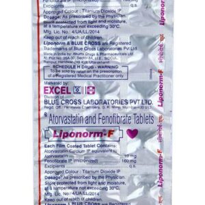 Liponorm F Tablet 15'S