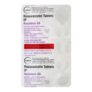 ROSULESS 20 Tablet 15's