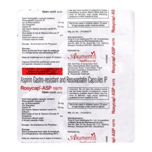 ROSYCAP ASP 10/75 Capsule 15's
