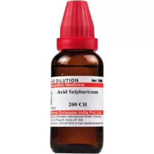 Willmar Schwabe India Acid Sulphuricum 200 CH (30ml)