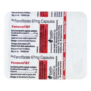 Fenocor 67mg Capsule 10'S