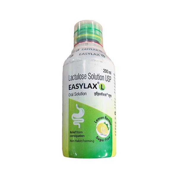 Easylax L Sugar Free Lemon Flavour Oral Solution 200ml