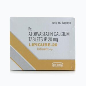 Lipicure 20mg Tablet 15'S