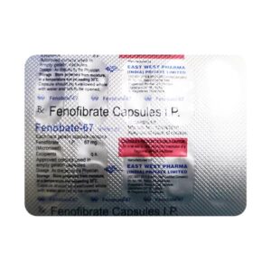 FENOBATE 67MG CAPSULE 10'S