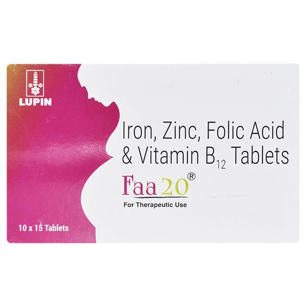 FAA 20 Tablet 15's