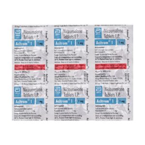 Acitrom 1mg Tablet 30'S