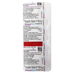 SITASYS 100 Tablet 10's
