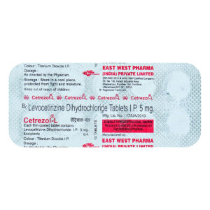 Cetrezol L Tablet 10's