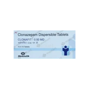 CLONAFIT 0.5MG MD TABLET 10'S