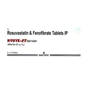 Rosys FT 10/160mg Tablet 10'S