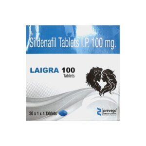 LAIGRA 100 Tablet 4's (se)