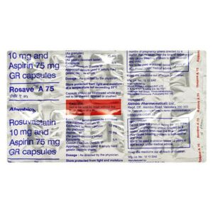 Rosave A 10/75mg Capsule 10'S