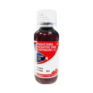 CROCIN 120 STRAWBERRY FLAVOUR Suspension 100ml