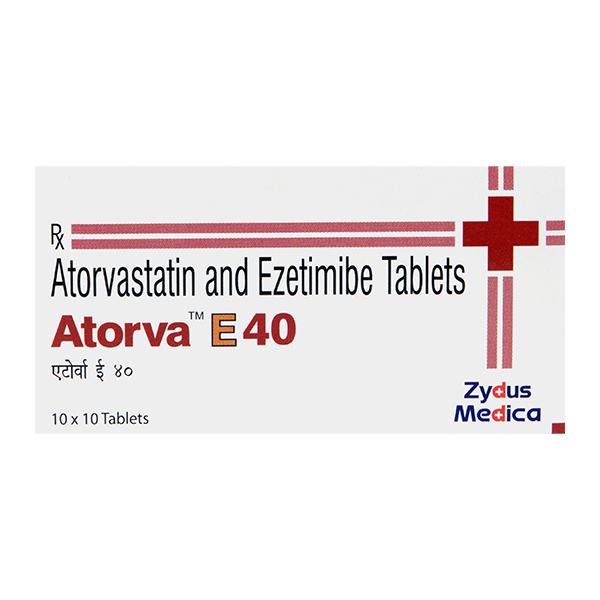 ATORVA E 40 Tablet 10's