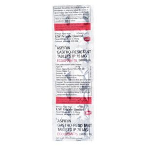 Ecosprin 75 Tablet 14'S