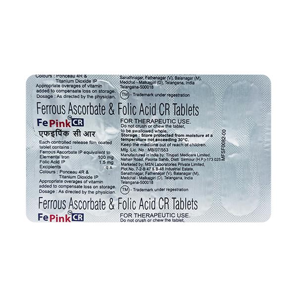 FEPINK CR Tablet 10's