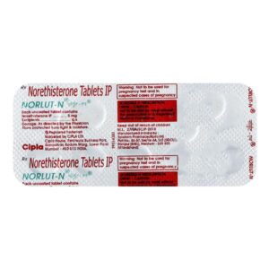 Norlut N 5mg Tablet 10'S