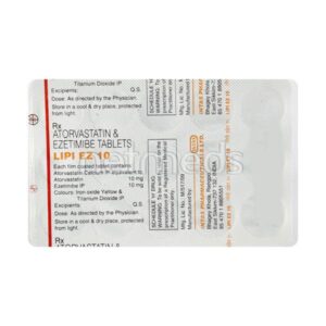 Lipi EZ 10mg Tablet 15'S