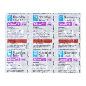 Acitrom 2mg Tablet 30'S