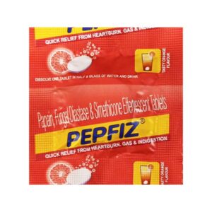 PEPFIZ TASTY ORANGE FLAVOUR Effervescent Tablet 2's