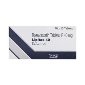 Lipitas 40mg Tablet 10'S